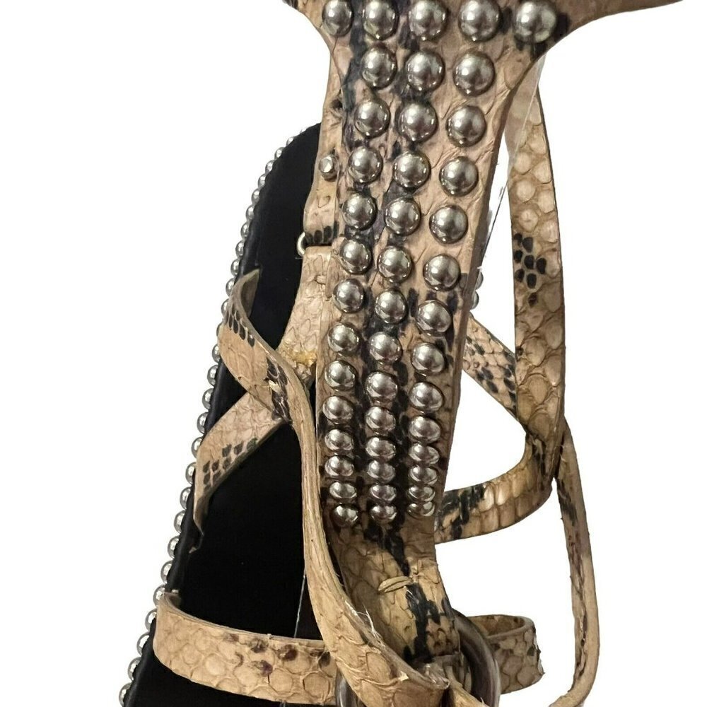 Salvatore Ferragamo Python Snakeprint Sandals Siz… - image 8